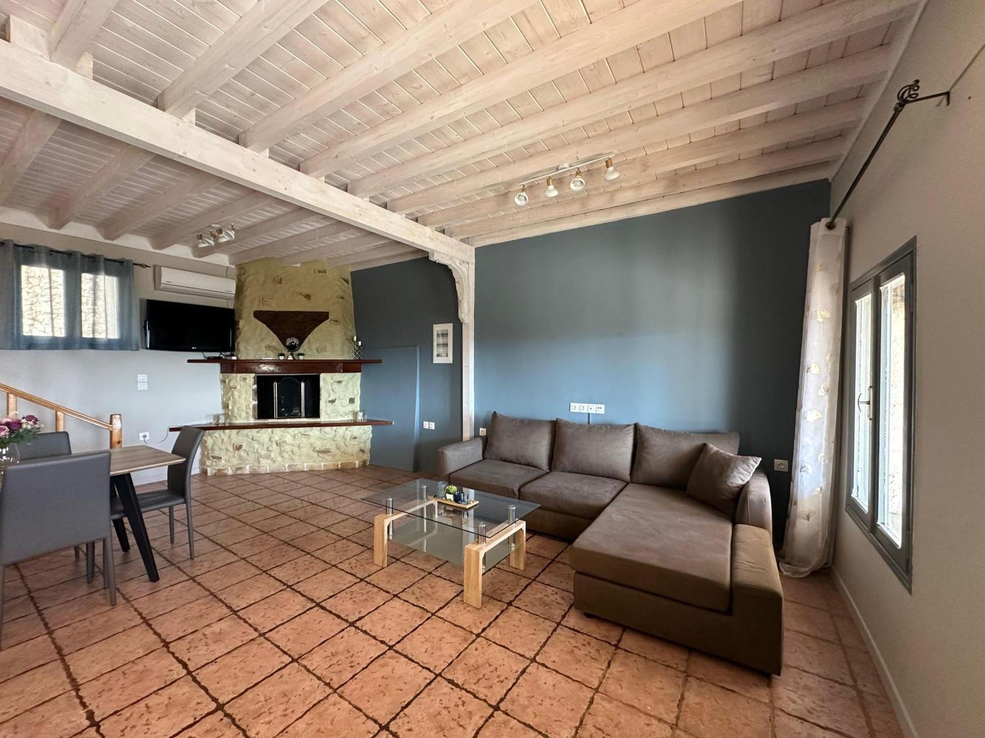 Eris Villa - Amazing View In Lefkada Frinion ภายนอก รูปภาพ